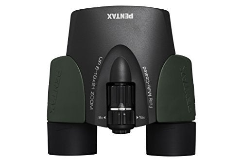 Pentax UP 8-16x21 Green Binoculars (Green) Fully-multi coating Zoom Tripod socket provide - Image 3