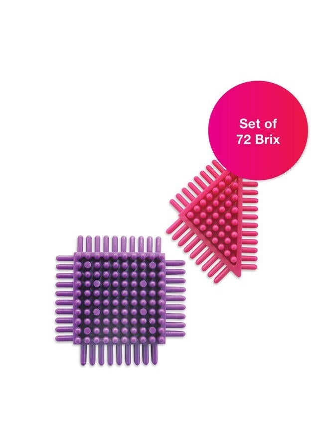 Edushape MagicBrix, 72 Piece Toys Set - Image 3
