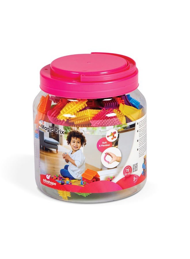 Edushape MagicBrix, 72 Piece Toys Set - Image 1