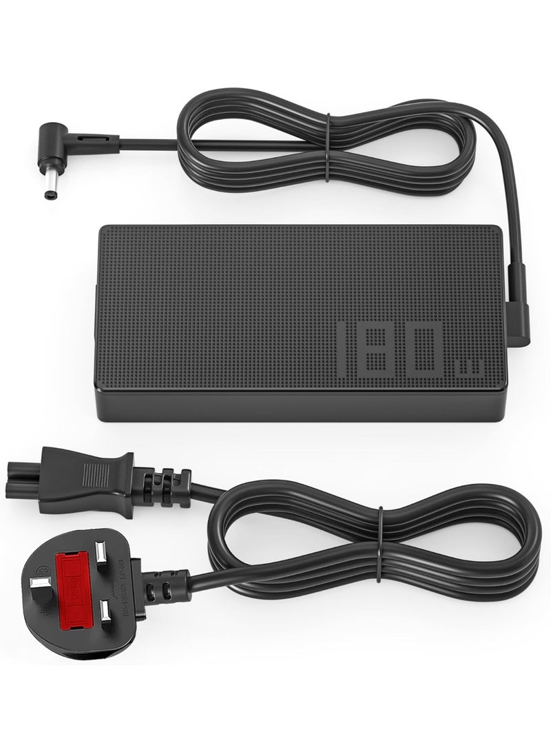 180W Charger for Asus Tuf Gaming F15 F505 F505D FX505 FX505G FX506 FX705 FX705DT FX705GE ROG Zephyrus G14 G15 GA502DU GA502D GA502 Strix G GL504GM... - Image 1