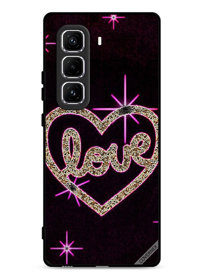 Covernex Infinix Hot 50 Pro Plus 4G Protective Case Cover Love Heart - Image 1