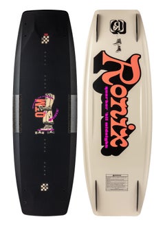 RONIX RONIX WAKEBOARDS 2025 - Quarter 'Til Midnight SF - Skate Black / Coral  - Image 1