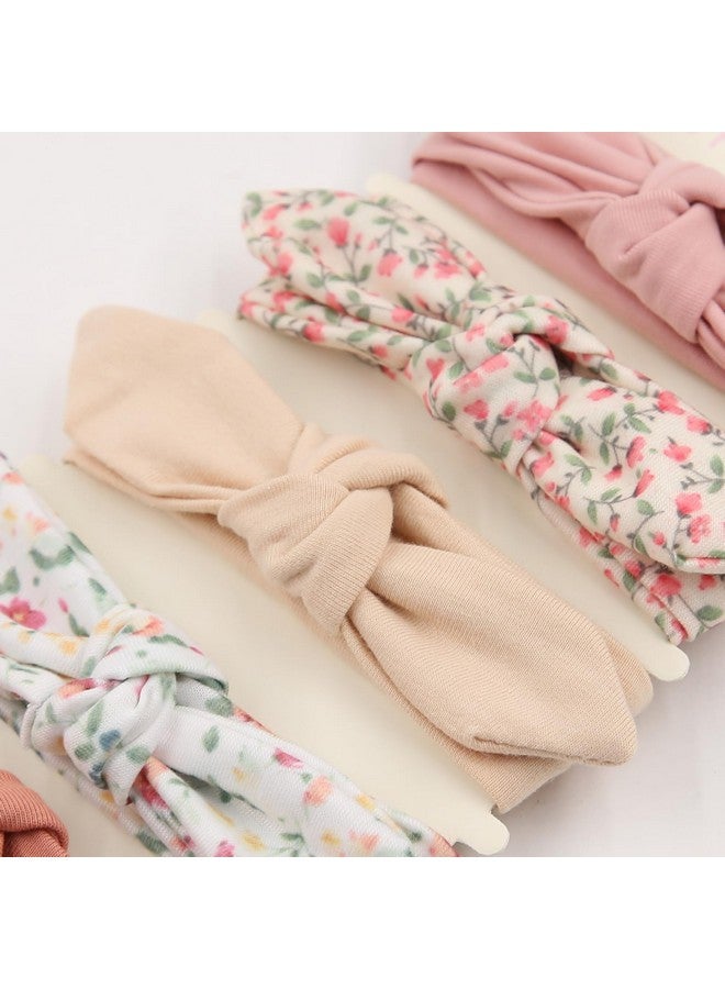 KIDOCHEESE Baby Headbands Soft Stretchy Baby Girl Bows Newborn Infant Toddler Headwrap Hair Accessories - Image 5