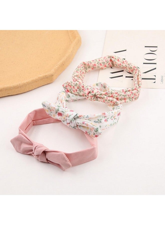 KIDOCHEESE Baby Headbands Soft Stretchy Baby Girl Bows Newborn Infant Toddler Headwrap Hair Accessories - Image 4