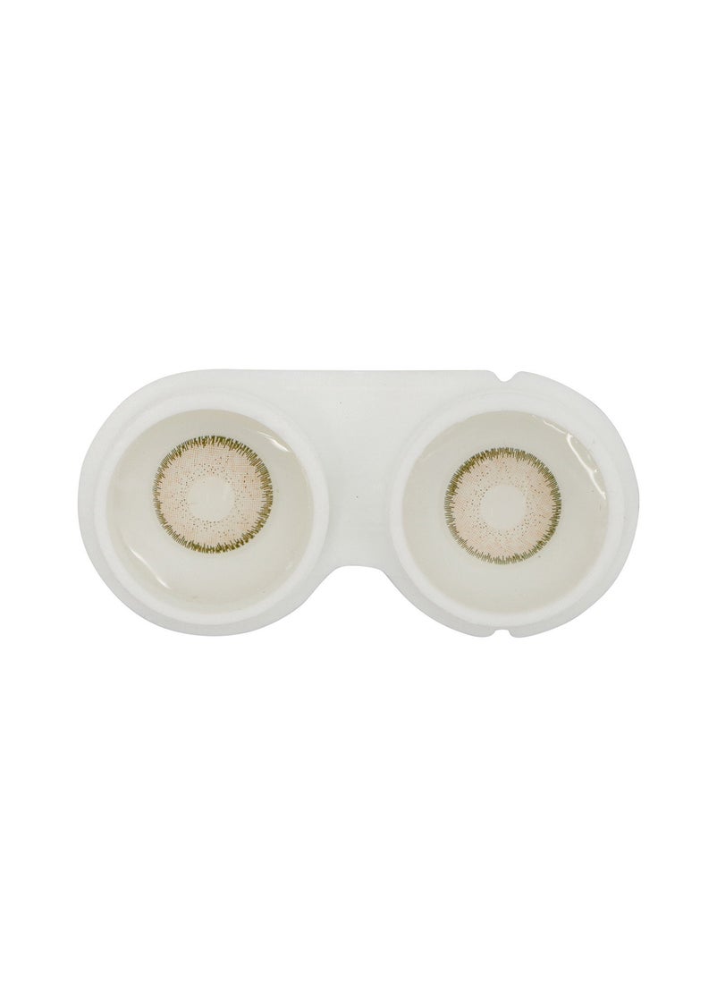 MAROOF - MAROOF Daily Wear and Reusable Soft Colored Contact Lenses Caramel - Image 1
