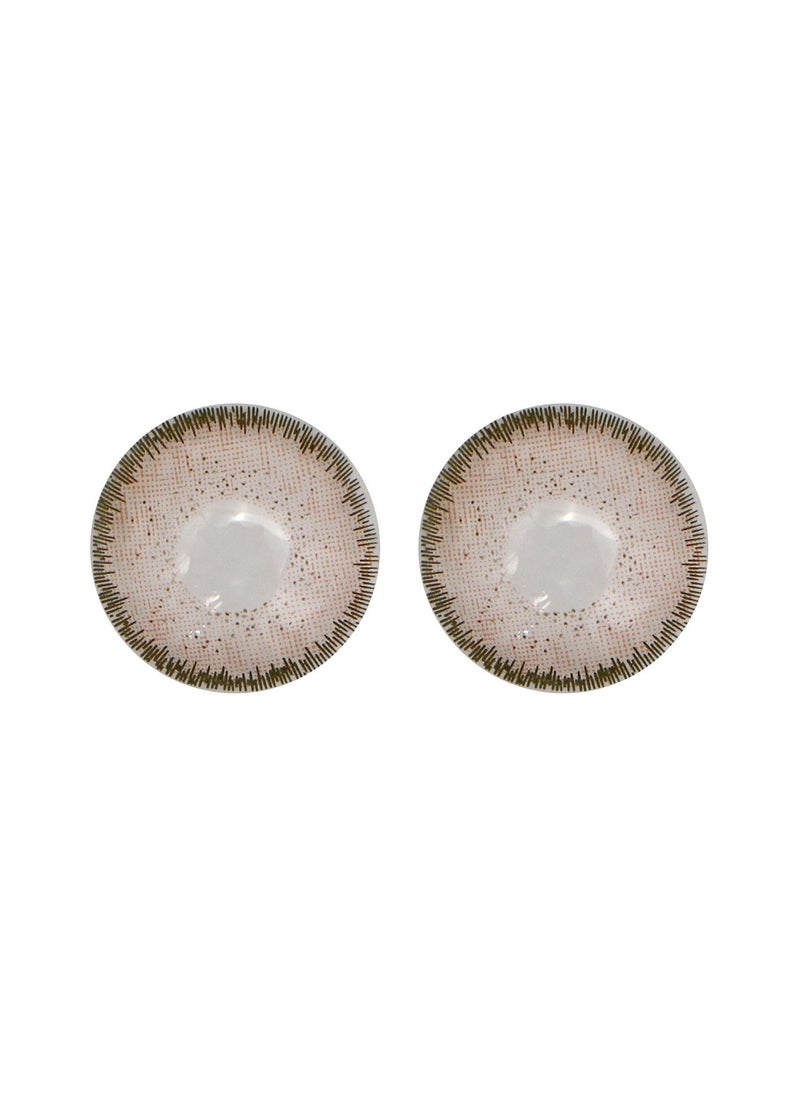 MAROOF - MAROOF Daily Wear and Reusable Soft Colored Contact Lenses Caramel - Image 1