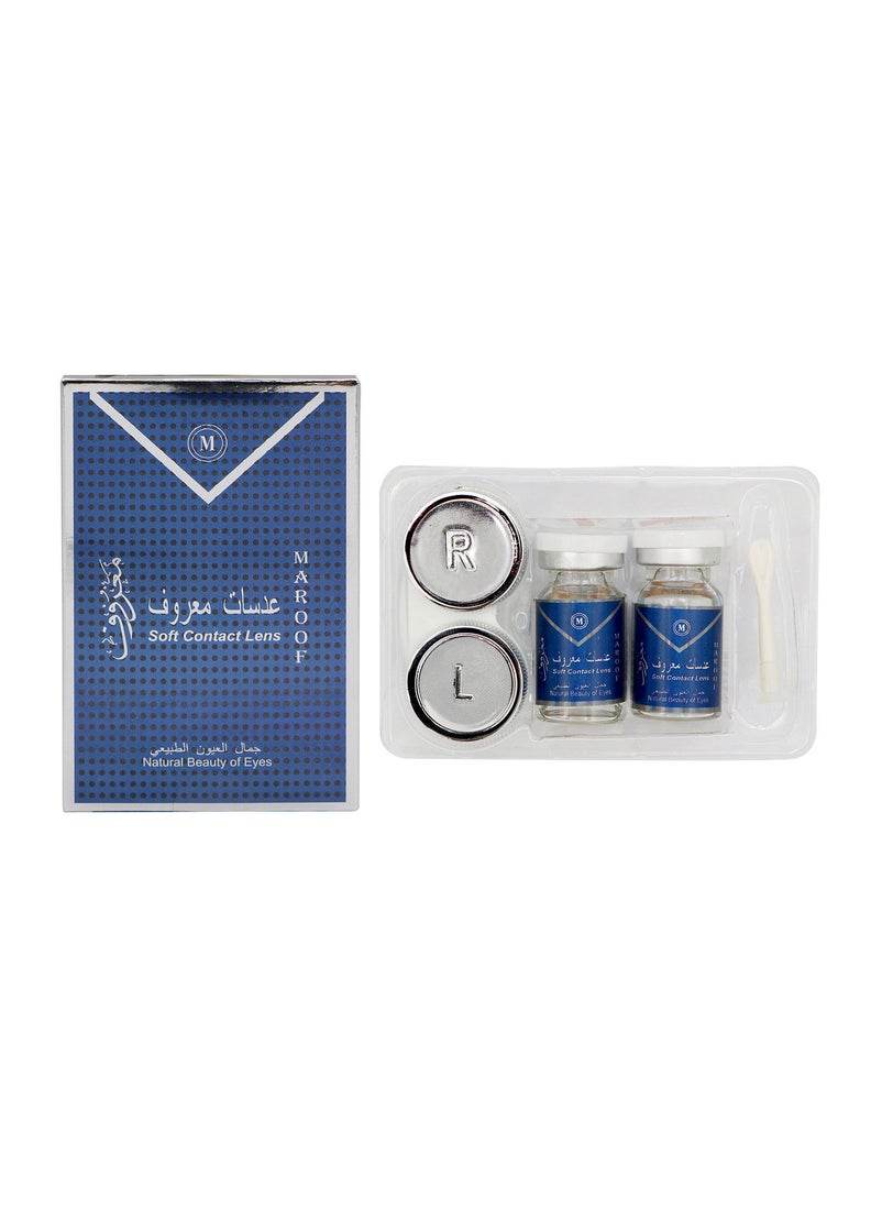 MAROOF - MAROOF Daily Wear and Reusable Soft Colored Contact Lenses Caramel - Image 1