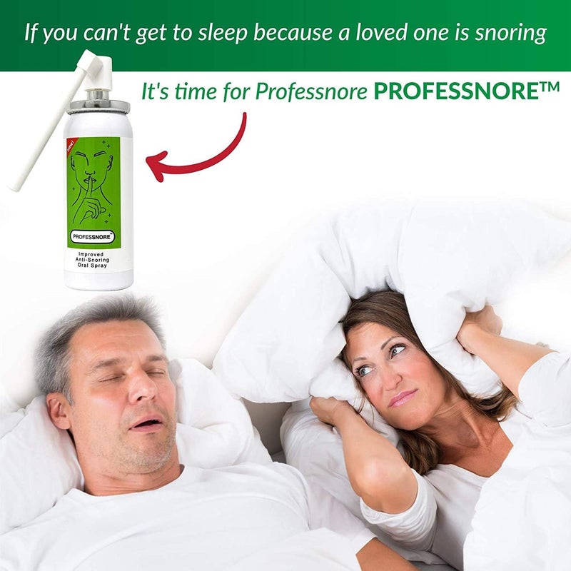 professnore Snore Solutions Anti Snoring Stop Relieve Spray Natural Snoring Solution Pack of 2 - Image 2