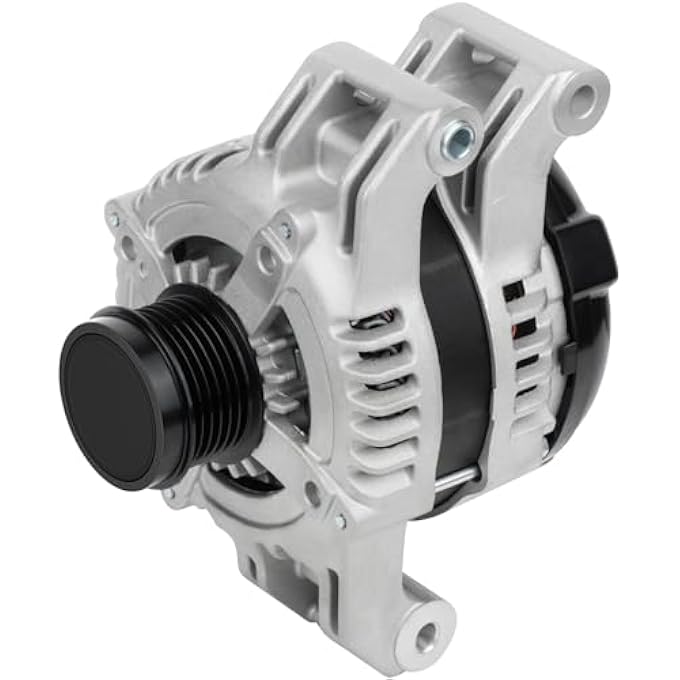 OCPTY Alternator 11572 Compatible with 2011-2015 for Dodge for Charger, 2011-2015 for Dodge for Durango, 2011-2016 for Jeep for Grand Cherokee Automotive Replacement Alternators - Image 1