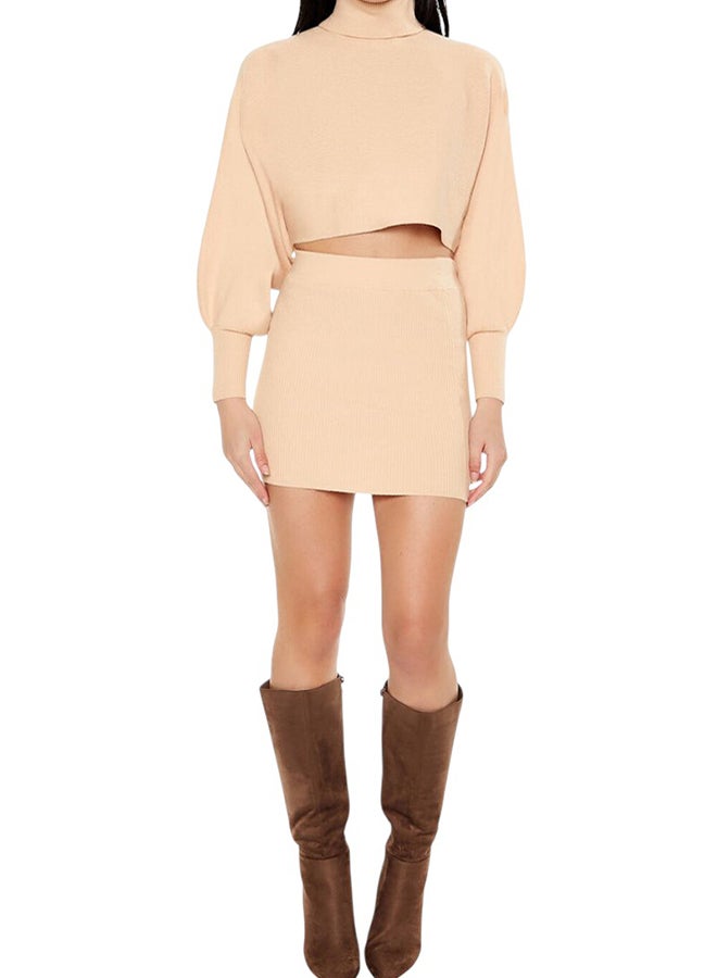 FOREVER 21 Pleated Corduroy Skort - Image 1