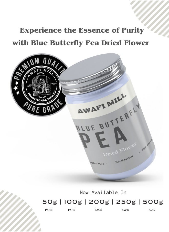 Awafi Mill Blue Butterfly Pea Flower - Premium Quality Natural Floral Delight  - Image 4