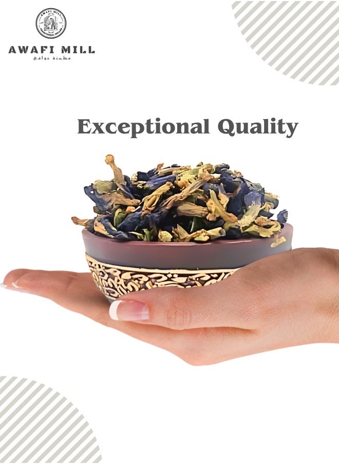 Awafi Mill Blue Butterfly Pea Flower - Premium Quality Natural Floral Delight  - Image 5