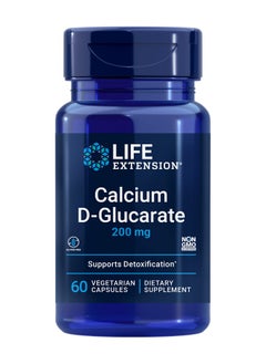 Life Extension Calcium Dglucarate 200Mg Detox Liver Health Supplement Supports Healthy Inflammatory Response Once Daily Glutenfree Nongmo 60 Vegetable Capsules  - Image 1