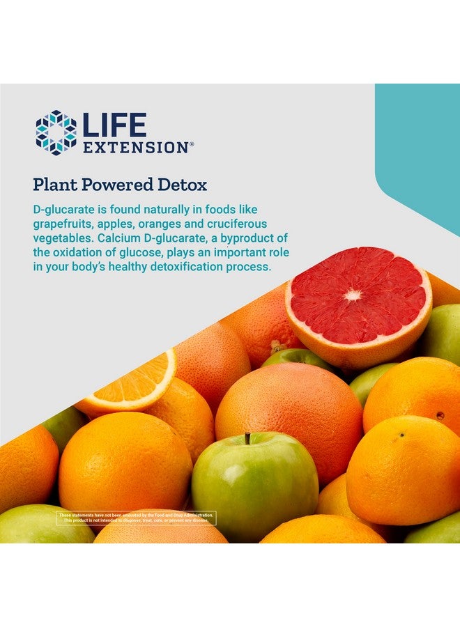 Life Extension كالسيوم ديغلوكارات 200 ملغ مكمل صحي للكبد يدعم استجابة التهابية صحية مرة واحدة يوميًا خالي من الغلوتين وغير معدّل وراثيًا 60 كبسولة نباتية - Image 5