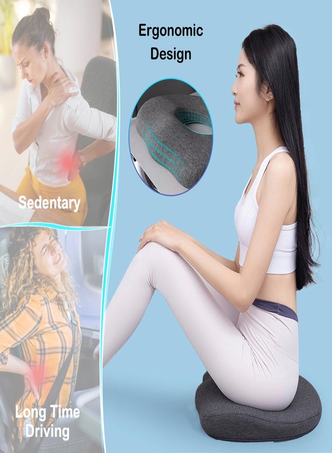 galactruly Bed Sore Cushions For Butt, Bedsore Pressure Relief Pillow for Sleeping and Sitting, Donut Pillow Cushion for Bed Sores on Buttocks, O Shaped Opening Tailbone Pillow, Butt Pillows For Sitting Tailbone - Image 5