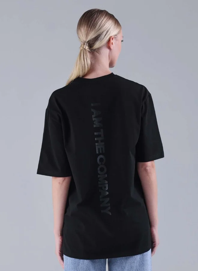 I Am The Company UNISEX OVERSIZED T-SHIRT – BLACK