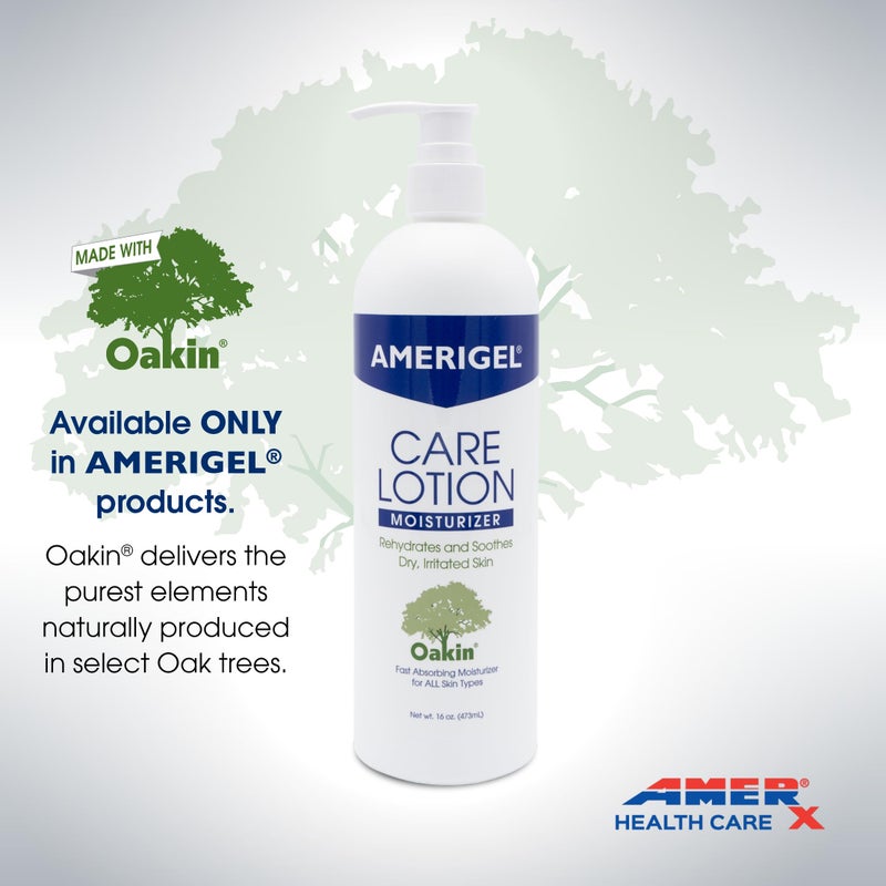 AMERIGEL Care Lotion â€“ Hypoallergenic Moisturizer - Diabetic Skin Care - Rehydrates and Soothes Dry, Irritated Skin - 16 oz. - Image 5