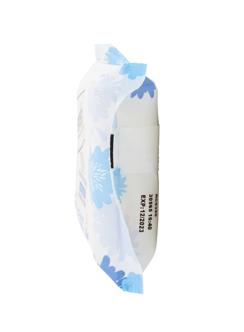 فيم فريش Femfresh 0% Sensitive Intimate Wipes, Biodegradable & Flushable, Made of 100% Plant Sourced Fibers, Fragrance & Soap Free, Unscented, Vegan, pH Balanced, Hypoallergenic Skin Care, Pack of 25 - Image 4