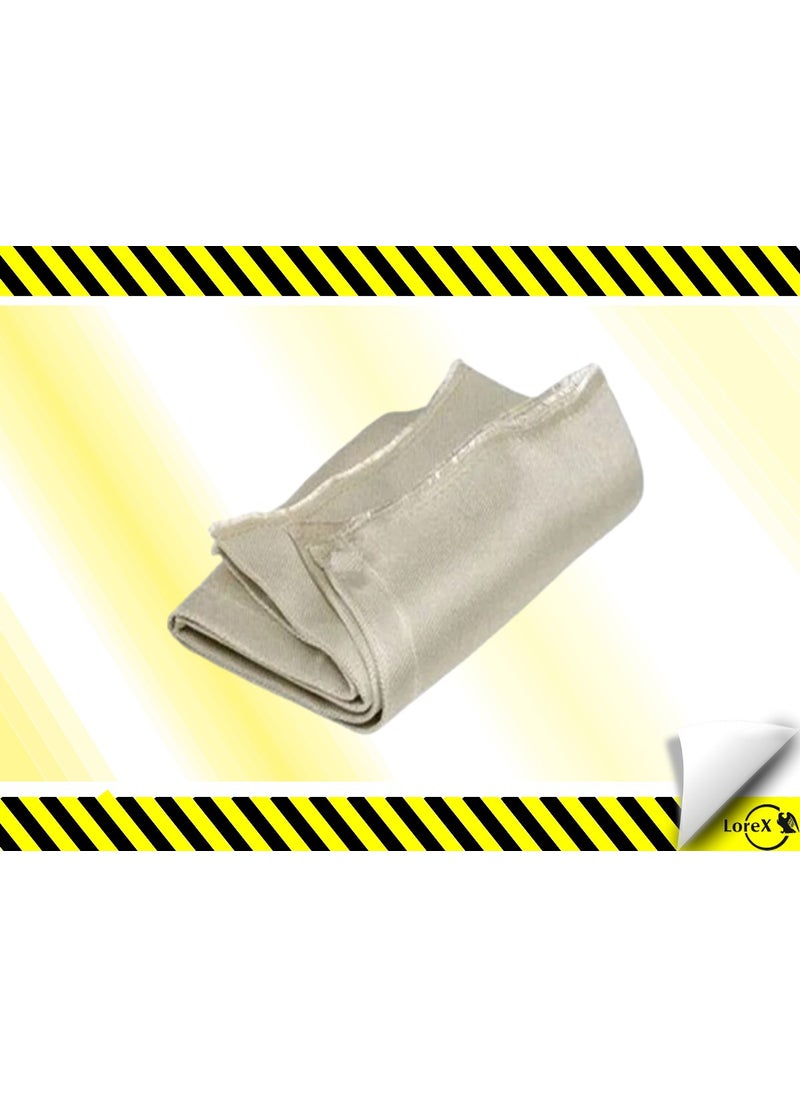 Lorex - Fireproof Glass Fiber Welder Blanket Fabric (Meter Work) - Image 1