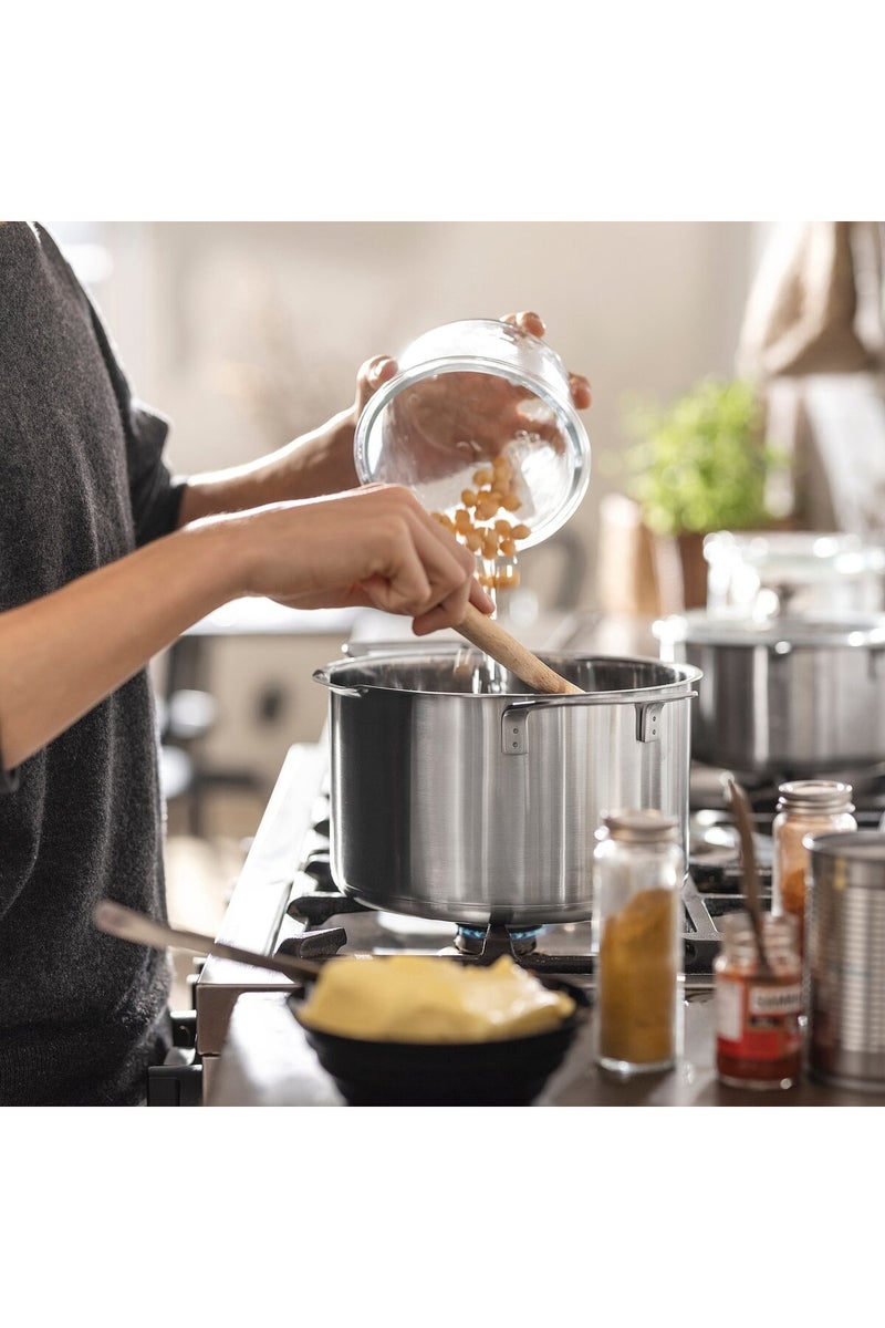 Pot with lid, stainless steel/glass, 5 l - Image 3