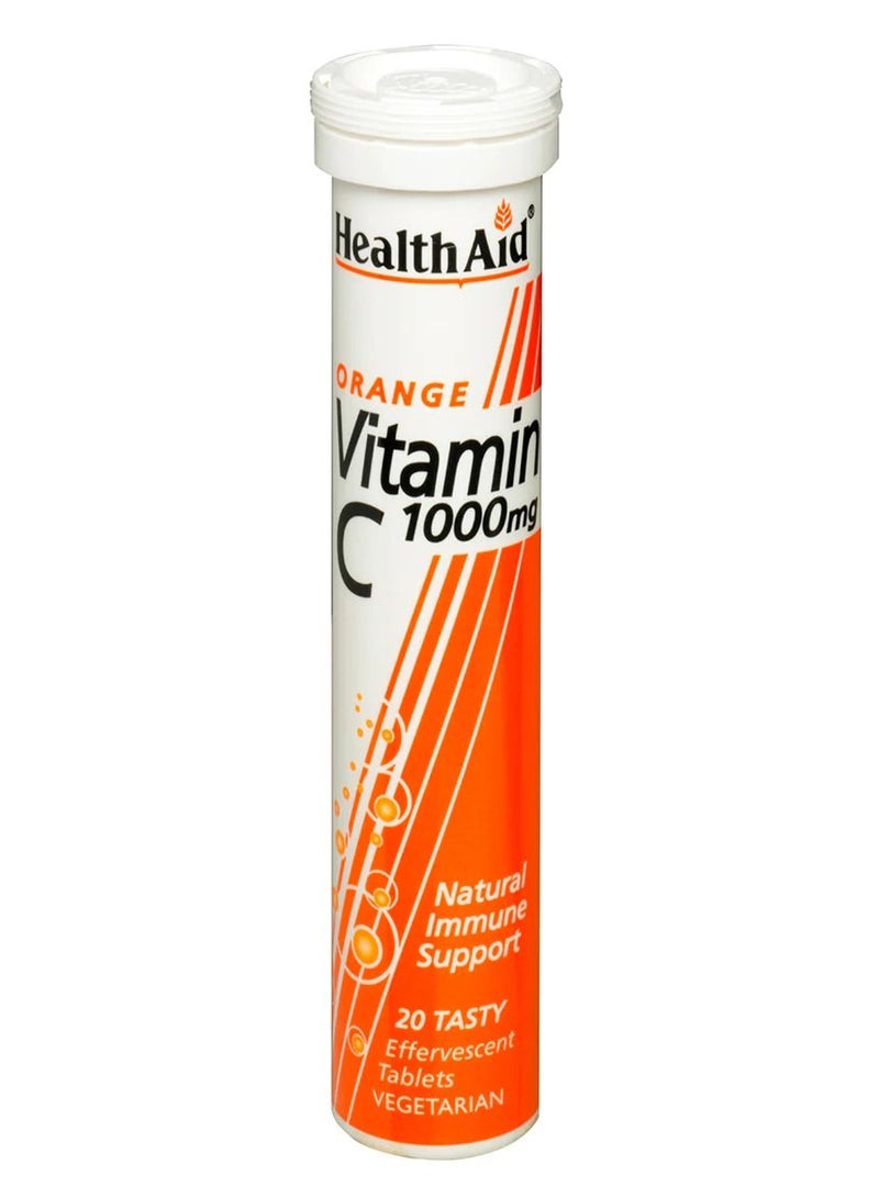 HealthAid Vitamin C Orange 1000 Mg Tabs 20's - Image 1