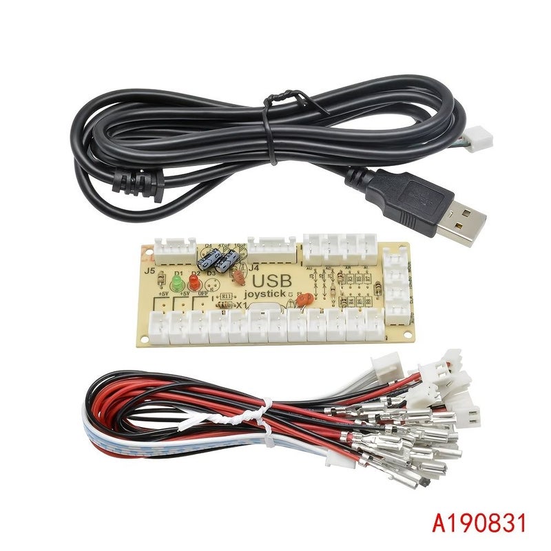 Zero Latency Arcade Usb Encoder Diy Kit For Pc Joystick Control Board - Image 3