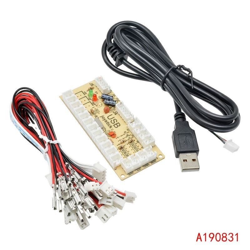 Zero Latency Arcade Usb Encoder Diy Kit For Pc Joystick Control Board - Image 1