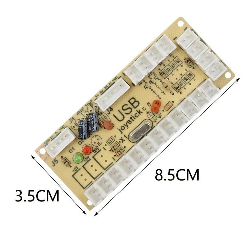 Zero Latency Arcade Usb Encoder Diy Kit For Pc Joystick Control Board - Image 2