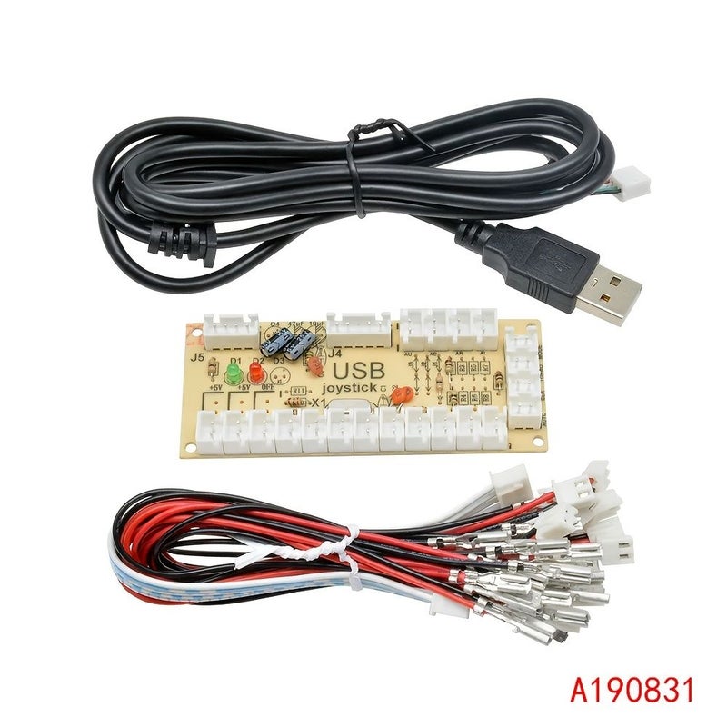 Zero Latency Arcade Usb Encoder Diy Kit For Pc Joystick Control Board - Image 4