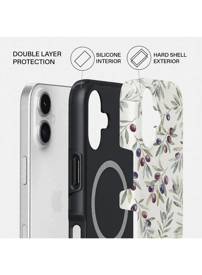 موبكوس جراب Scribble Premium لهاتف iPhone 17، متوافق مع غطاء صلب مزدوج الطبقات مع حماية من السيليكون - غطاء مقاوم للخدوش والصدمات