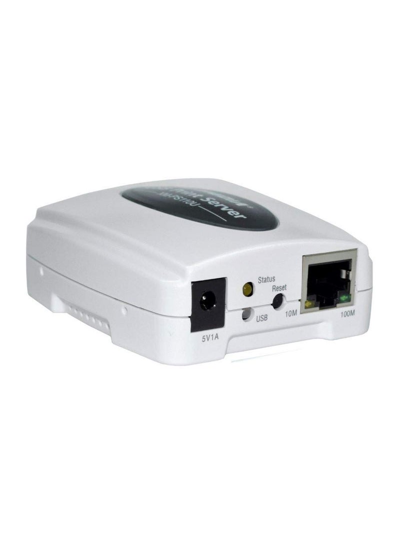 X-media X-MEDIA XM-PS110U 1-Port 10/100Mbps Fast Ethernet USB Print Server, USB 2.0 Port Network Print Server  - Image 2
