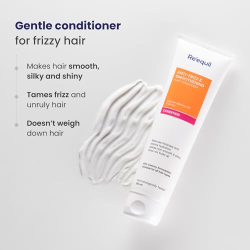 RE' EQUIL Anti Frizz & Smoothening With Babassu Oil | Tames Frizz & Hydrates Dry Hair | Protein & Silicone Free | All Hair Types | 150 Ml,1 Count - Image 2