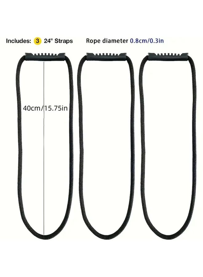 Heavy Duty Binding Rope Extension Cord Organizer Multipurpose Garage Rv Storage Strap - Image 3