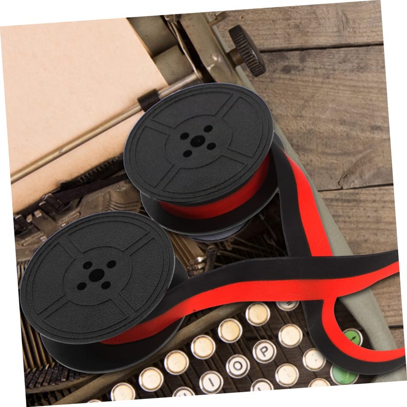 2 Sets Nylon Ink Ribbons Replacement for Manual Typewriter Bulk Spool Stroke Awareness - Image 5