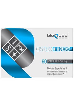 OsteoDenx - for Healthy Bone Formation & Improved Joint Mobility - Lactose-Free, Gluten-Free, Non-GMO (60 Count)
