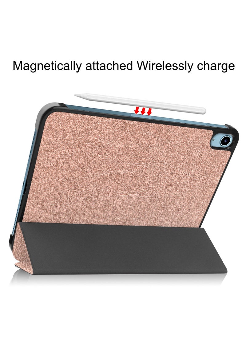 URBBKING - Hard Protective Case Cover For iPad 2022 (10th Gen) 10.9 inch / iPad 2025 (11th Generation) Rose Gold - Image 1