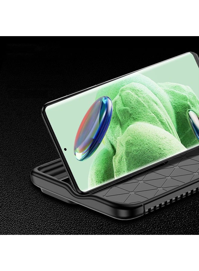 For Xiaomi Redmi Note 13 Pro Plus 5G Silicone Twill Case, compatible with Xiaomi Redmi Note 13 Pro Plus 5G Dropproof Phone Case - Image 4