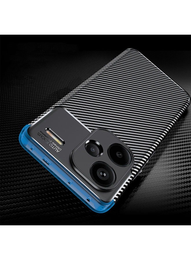 For Xiaomi Redmi Note 13 Pro Plus 5G Silicone Twill Case, compatible with Xiaomi Redmi Note 13 Pro Plus 5G Dropproof Phone Case - Image 2