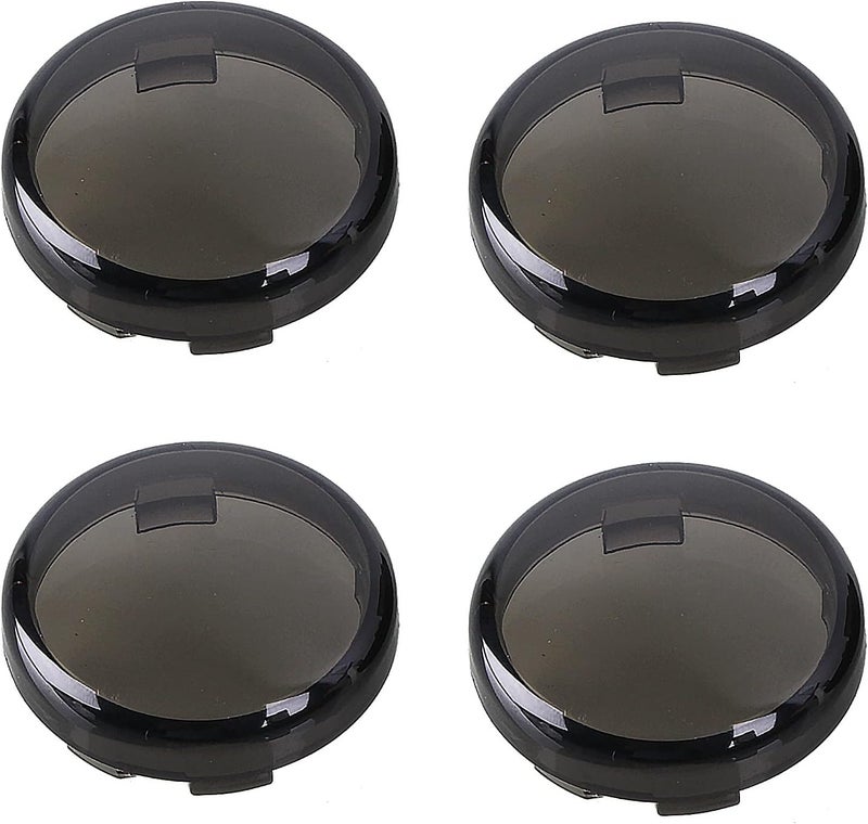 Lubinxun Smoke Turn Signal Lens Cover for Harley-Davidson - 4 PCS - Image 1