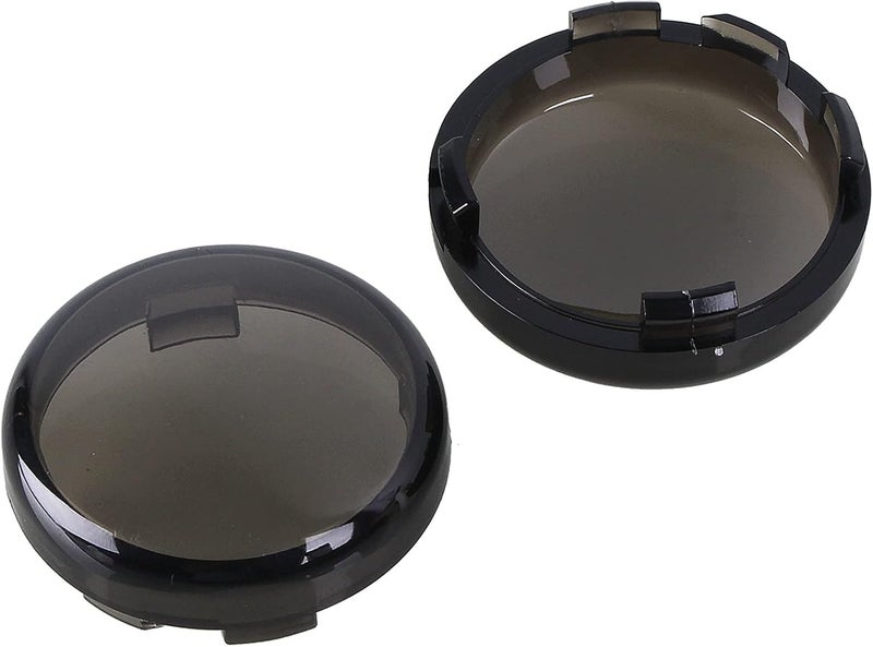 Lubinxun Smoke Turn Signal Lens Cover for Harley-Davidson - 4 PCS - Image 4