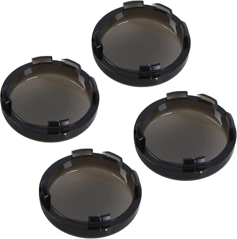 Lubinxun Smoke Turn Signal Lens Cover for Harley-Davidson - 4 PCS - Image 2