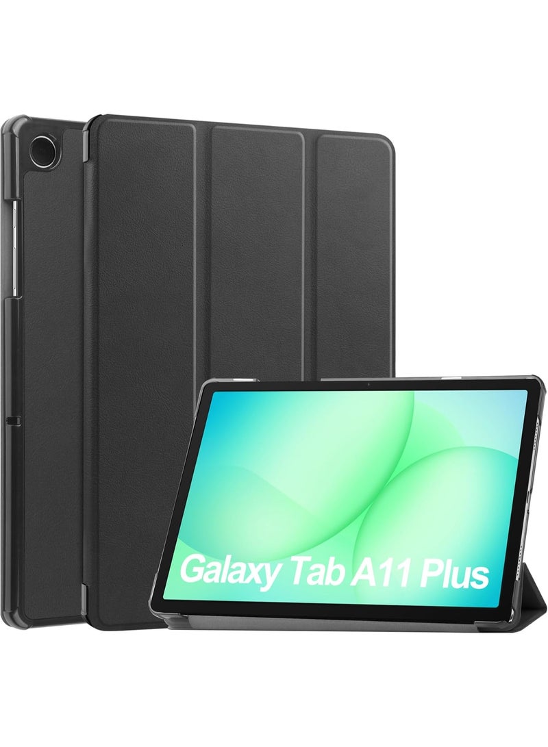 CHEROSIN حافظة تابلت لجهاز سامسونج جالاكسي تاب A11 بلس/ سامسونج جالاكسي تاب A9 بلس 11 إنش خفيفة الوزن ثلاثية الطي حافظة ذكية مضادة للصدمات والسقوط مع خاصية الاستيقاظ/النوم التلقائي - Image 1