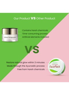 dhathri Fairness Face Pack | Ayurvedic Face Pack For Glowing Skin | Brightening Face Pack For Women | Face Pack For Oily Skin | 50Gm  - Image 4