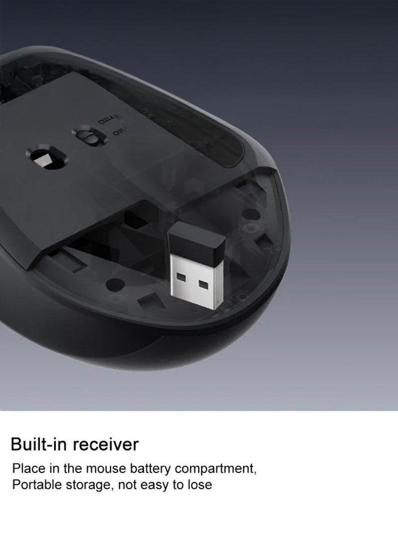 Xiaomi Ultra Comfort Edition Wireless Mouse – Ergonomic Wireless Mouse, XMWXSB04YM black - Image 2