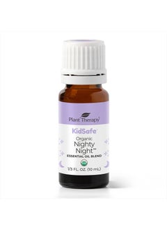 KidSafe Organic Nighty Night Essential Oil Blend for Sleep 10 mL (1/3 oz) 100% Pure, Undiluted, Therapeutic Grade