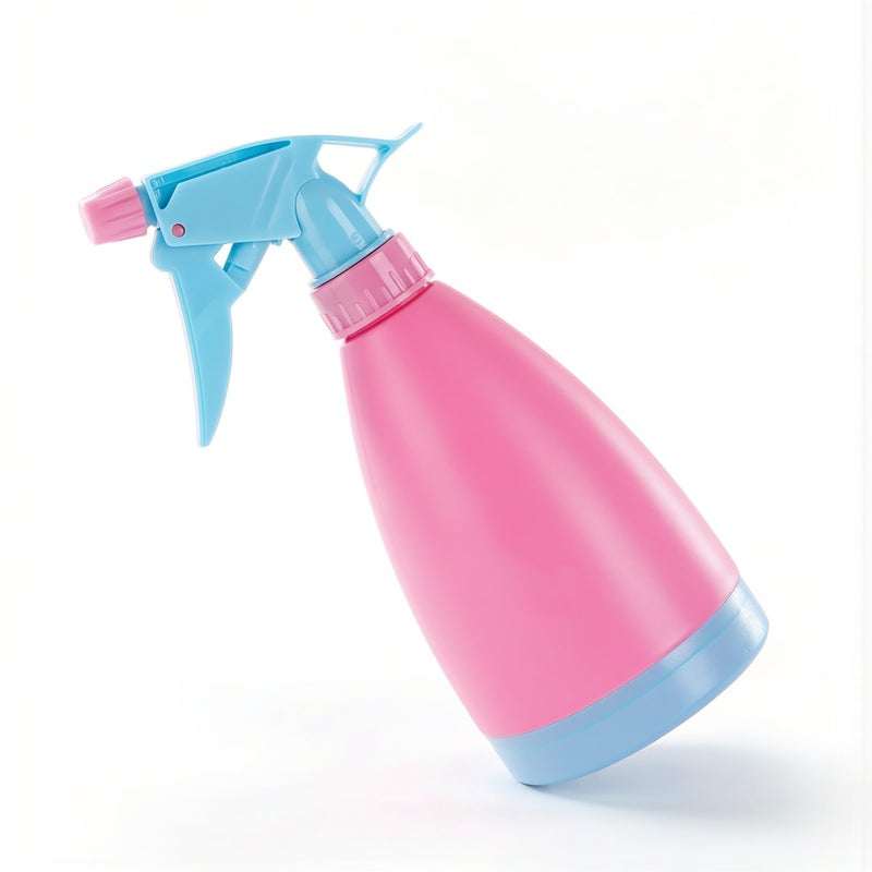 Spray Bottle Compact Portable Small Size Easy Carry for Indoor Outdoor Use Pink 400ml - Image 3