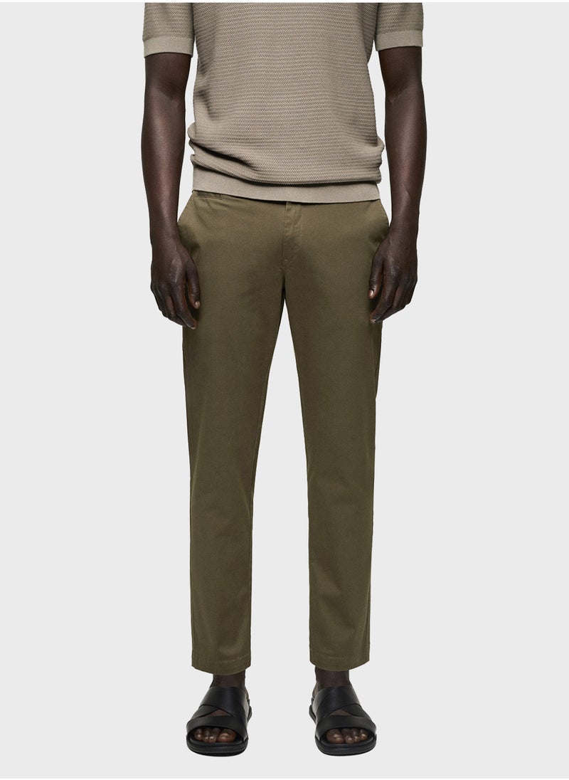 Mango Man Prato Slim Fit Pants  - Image 1