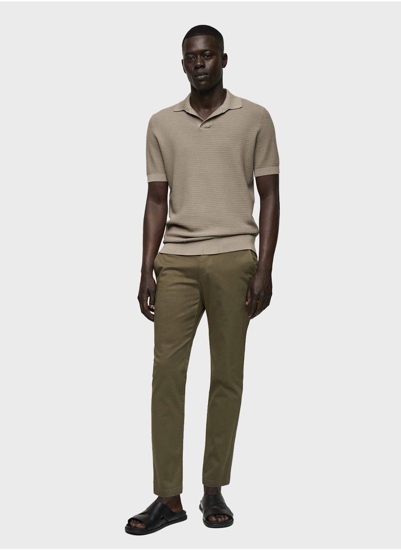 Mango Man Prato Slim Fit Pants  - Image 4