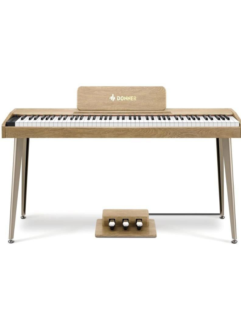 دونر DDP-60 بيانو رقمي خشبي شبه مرجح ذو 88 مفتاح مع 3 دواسات - Image 1