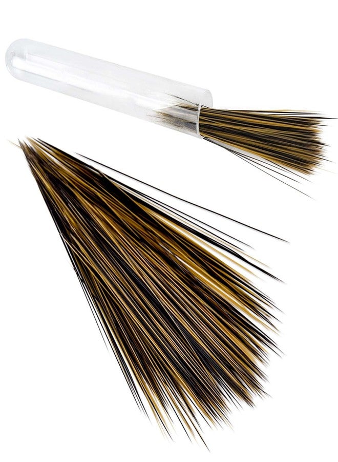 SoeKoa 250pcs Simulated Animal Whiskers for Crafts Needle Felting, Craft Animal Whiskers 3 Inches, 125 Each Stuffed Animal Whiskers in Black and Brown - Image 1
